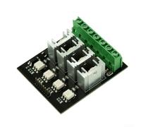 Module variateur AC à 4 canaux 3,3 V/5 V avec isolation optocoupleur, BTA16-600B TRIAC, détection de passage zéro, pour microcontrôleurs, chauffages, pompes et moteurs, contrôle 220 V à 10 A