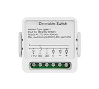 Module Variateur Intelligent Zigbee, Interrupteur à Intensité Variable, Contrôleur LED Tuya Life, Commande Vocale pour la Maison