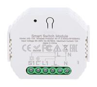 Module Variateur LED Intelligent Wifi, Contrôle Application et Voix, ABS | Commande Infrarouge à Distance, Circuit Bidirectionnel, Installation Encastrée, Usage Domestique