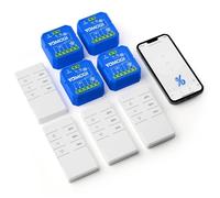 Module Volet Roulant Connecté YOMOGI 4 Pack WiFi Télécommande RF Compatible Alexa Google Home