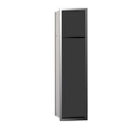 Emco Asis 150 WC module 974027940 chromé / noir, 654 mm