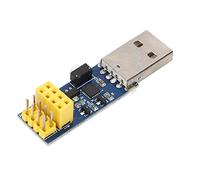 Module WiFi, Adaptateur de Module WiFi USB Semi-conducteur ESP8266-01S, Accessoire de Téléchargement pour IDE, avec Puce de Port Série USB CP2104, émetteurs-récepteurs Réseau