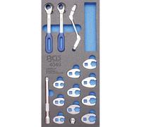 Module X Chariot 15 Pièces Clés pour Raccords Tuyaux - Code bgs4049 FBGS4049 BGS