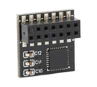 Module Yctze TPM 2.0 SPI 14 Broches, Module de sécurité de Cryptage Interface LPC, Compatible avec et destiné à - Accessoires Informatiques