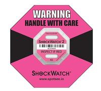 Modules de capteur multi-fonctions ShockWatch 2-5G - Serialized - Étiquette de cadre incluse - SKU 45000 K