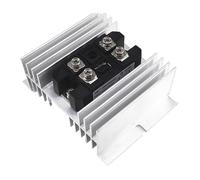 Modules de pont monophasés MDQ100A 100 A 1600 V Redresseur à diode monophasé MDQ150A 150 A Radiateur Base en cuivre(Module with radiator,MDQ150A)