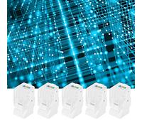 Modules Téléphoniques d'appel Gratuits Module RJ11 5 Pièces, Module CAT3, Prise de Communication pour l'ingénierie de Réseau, Câblage intégré, Zone de Travail des équipements