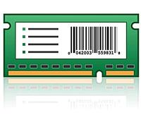 Lexmark Carte ROM 40C9200 Formulaires & Codes-barres pour imprimantes CX/MX/XM