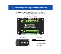 Módulo de Expansão CM4 Gigabit Ethernet 5G/4G Placa M.2/Mini-PCIe para