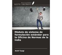 Módulo de sistema de formulación estándar para la Oficina de Normas de la India