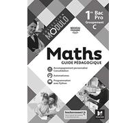 Modulo - MATHEMATIQUES 1re Bac Pro Groupement C - Ed. 2020 - Guide pédagogique