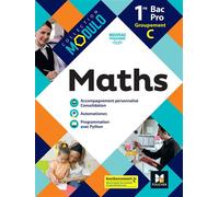 Modulo - MATHEMATIQUES 1re Bac Pro Groupement C - Ed. 2020 - Livre élève - Denise Laurent - Foucher - broché - Scolaire / Universitaire