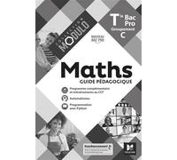 Modulo - MATHS - Tle Bac Pro Groupements C - Éd. 2021 - Guide pédagogique - Denise Laurent - Foucher - broché - Scolaire / Universitaire