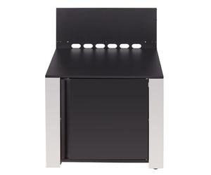 Modulo pour poser une Plancha - Coloris Inox et Noir - Cuisine d'extérieur ENO