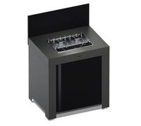 Modulo Table de cuisson Master 2 brûleurs - Coloris Gris Cargo - pour cuisine d'extérieur ENO