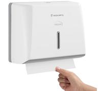 modunful Distributeur de papier essuie-mains mural Sans perçage, Distributeur de papier essuie-mains pour pliage en Z/V M Papier essuie-mains plié Support de papier essuie-mains pour salle de bain