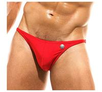Modus Vivendi Slip de Bain Low Cut Bodybuilding Rouge