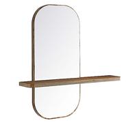 Modway EEI-6349-WAL Miroir Solstice, Noyer