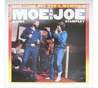Moe Bandy and Joe Stampley - LIVE FROM BAD BOB'S MEMPHIS LP (VINYL ALBUM) UK CBS 1985