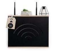 Moe UHANE Router Armoire - Routeur - Routeur Cachette - Routeur Box - Wall Box - Wall Box - Wlan Armoire - Wifi - Fabriqué en UE (40 x 9,5 x 32)