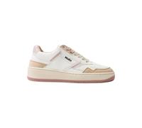 MoEa Baskets basses 'Gen1' camel / rose / blanc, Taille 36