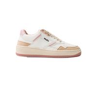 MoEa - Chaussures en fibres végétales - Gen1 Corn White & Pink Suede pour Femme en Coton - Taille 36 - Rose Rose 36