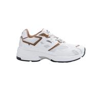 MoEa - Chaussures légères en biomatériaux - Rush White & Brown Palm en Coton - Taille 38 - Marron Marron 38