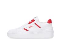 MoEa - Eco Low Apple Baskets Rouge/Blanc - Homme - Chaussures - Blanc - Taille: 36 EU