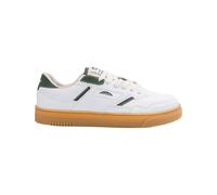 MoEa - Sneakers vegan en biomatériaux - Origin Low White & Green Apple pour Homme en Coton - Taille 44 - Blanc Blanc 44