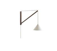 MOEBE Lampe murale suspendue Chêne fumé-blanc