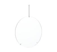 MOEBE Miroir mural Moebe Ø50 cm Stainless steel