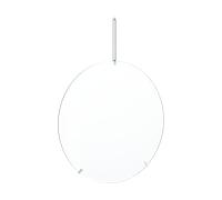 MOEBE Miroir mural Moebe Ø70 cm Stainless steel