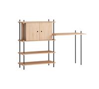 MOEBE Moebe shelving system s.115.2.D Chêne-noir