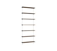 MOEBE Moebe wall shelving ws.230.1 Chêne fumé-blanc