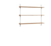 MOEBE Moebe wall shelving ws.65.1 Chêne-blanc