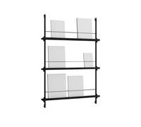 MOEBE Porte-revues Magazine Shelving Noir. 85x115x7 cm. MS.115.1