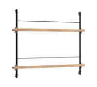 MOEBE Porte-revues Moebe Oak-black