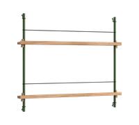 MOEBE Porte-revues Moebe Oak-green