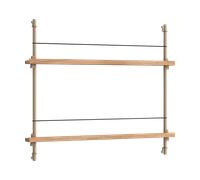 MOEBE Porte-revues Moebe Oak-grey
