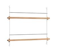 MOEBE Porte-revues Moebe Oak-white