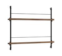 MOEBE Porte-revues Moebe Smoked oak-black