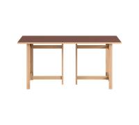 MOEBE Table à manger rectangulaire Moebe Burgundy. 160x90 cm