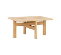 MOEBE Table basse Moebe rectangular coffee table small Chêne