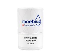 MOEBIUS 9010 SYNT-A-LUBE - Huile synthétique universelle pour horlogerie et micromécanique de haute précision - Flacon 2 ml - Lubrifiant professionnel suisse