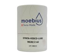 Moebius - Graisses et Huiles synthétiques pour l'horlogerie et la mécanique de précision - Swiss Made - Pour horloges, pendules, calibres de montres, chronographes (Synt-Visco-Lube 9020 2ml)