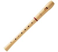 Moeck Flûte à Bec Soprano Rouge, Flûte à Bec Soprano avec Doigté Allemand, Plastique, Rouge
