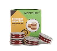 MOECSHSY Lot de 4 bobines de fil de rechange pour débroussailleuse Flymo Flymo FLY021 de 11 m de diamètre 1,5 mm