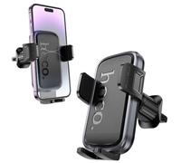 MOELECTRONIX Support de téléphone portable de voiture pour Xiaomi 17 17T 15 15T 15C 14 14T 14c 13 13T 13c 12 12T 12s A3 A4 A5 Redmi Note Pro Pro+ Ultra 4G 5G Grille d'aération Rotation à 360° H78