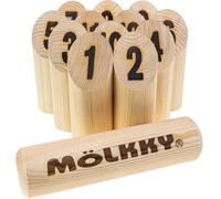 Jeu de quilles finlandaises - TACTIC FRANCE - Mölkky Original - Bois naturel - Beige - Pour adultes