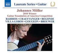 Johannes Möller – Guitare Récital – CD – NAXOS